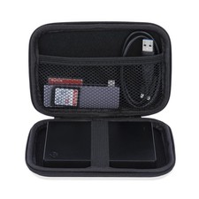 Ginsco Hard Shell Travel Case for Seagate Portable 1/2TB 5TB External Black