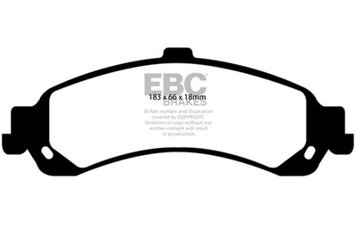 EBC Brakes DP61635 6000 Series Greenstuff Brakes Disc Pads for Truck/SUV
