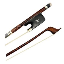 1pcs Best Balance France style 3/4 Double bass bow.top level white bow hair