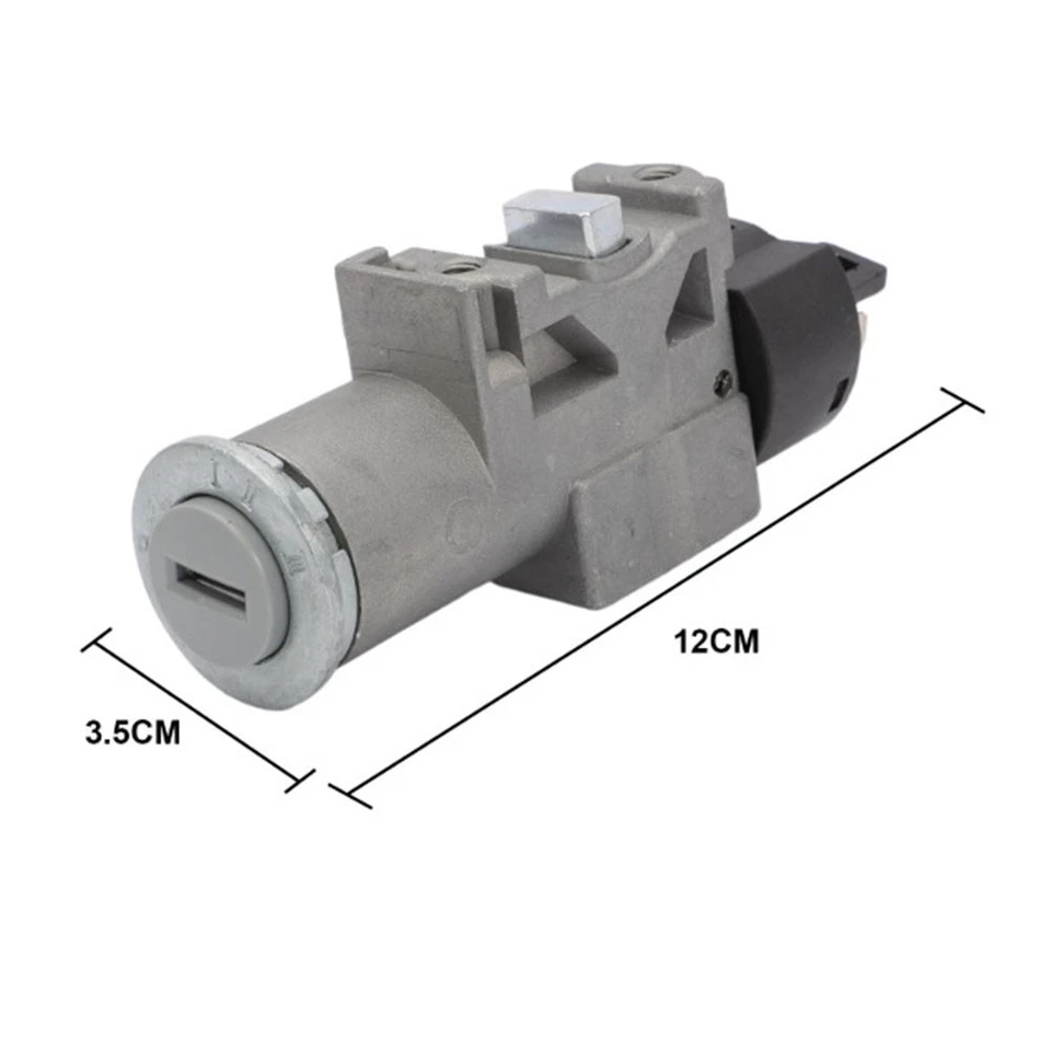 Juego de cilindros de bloqueo de interruptor de encendido Direct Fit con 2 llaves para Chevrolet Matiz Foto 3 de 4