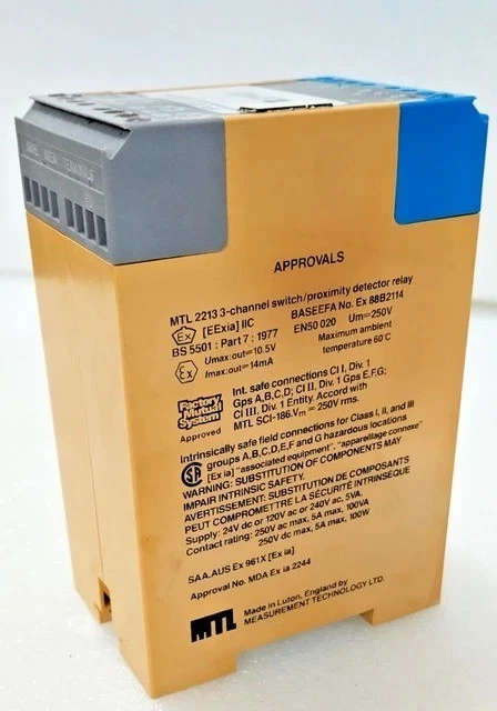 Measuremwnt Technology Mtl2213 Relay Mtl2213 120V Ac (Free Shipping) - Image 4 of 4