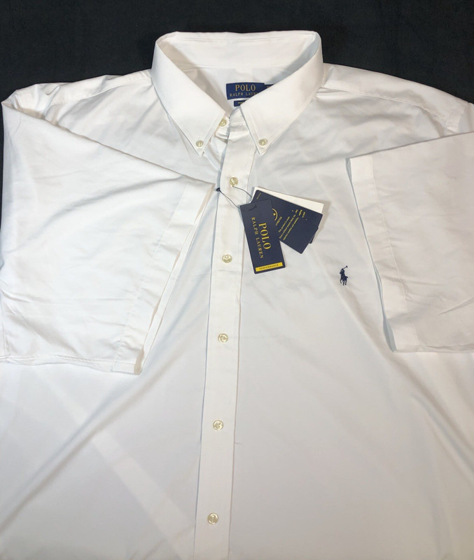 POLO Ralph Lauren Men’s Short Sleeve Button Down Performance Wicking Size 3XLT 