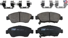TRW Pro TRC0621 Disc Brake Pad Set For Honda Fit 2007-2008, Front, And Other