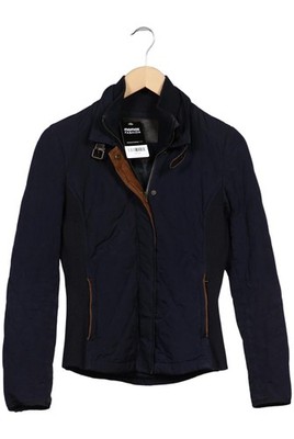 Massimo Dutti Jacke Damen Anorak Jacket Kurzmantel Gr. S Marineblau #inipmqo