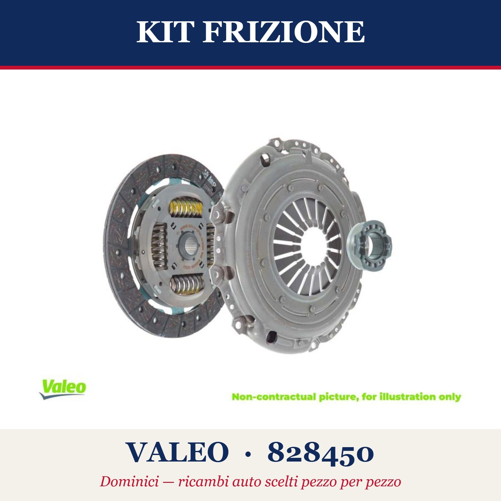 Valeo Kit Frizione 828450 - Immagine 2