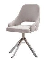 Luxus Stuhl Set 6X StüHle Essgruppe Garnitur Esszimmer LehnstüHle Sessel Metall