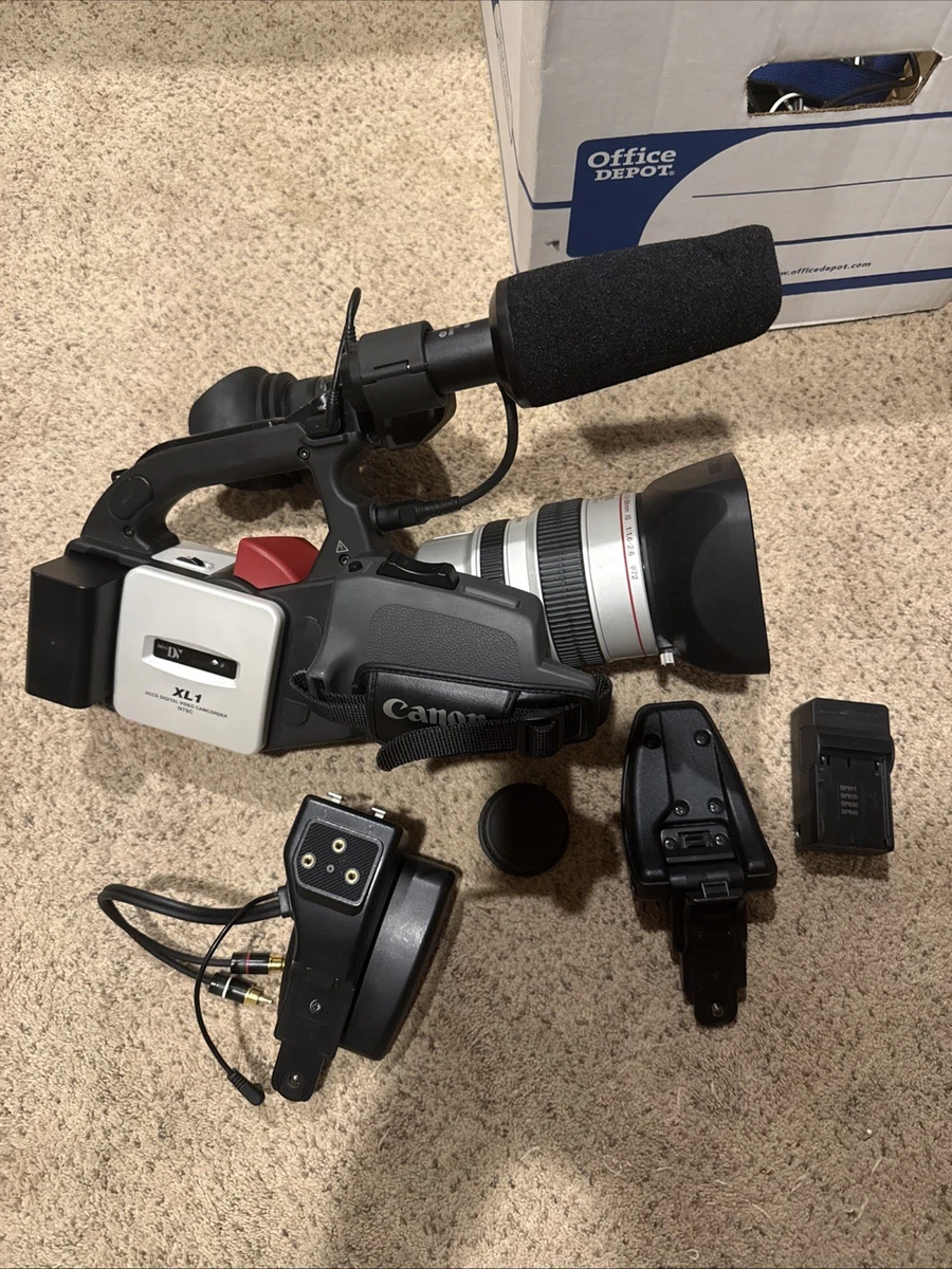 Canon XL1 MiniDV デジタルビデオカメラ 業務用セット　現状品 Canon Xl1 for sale | eBay
