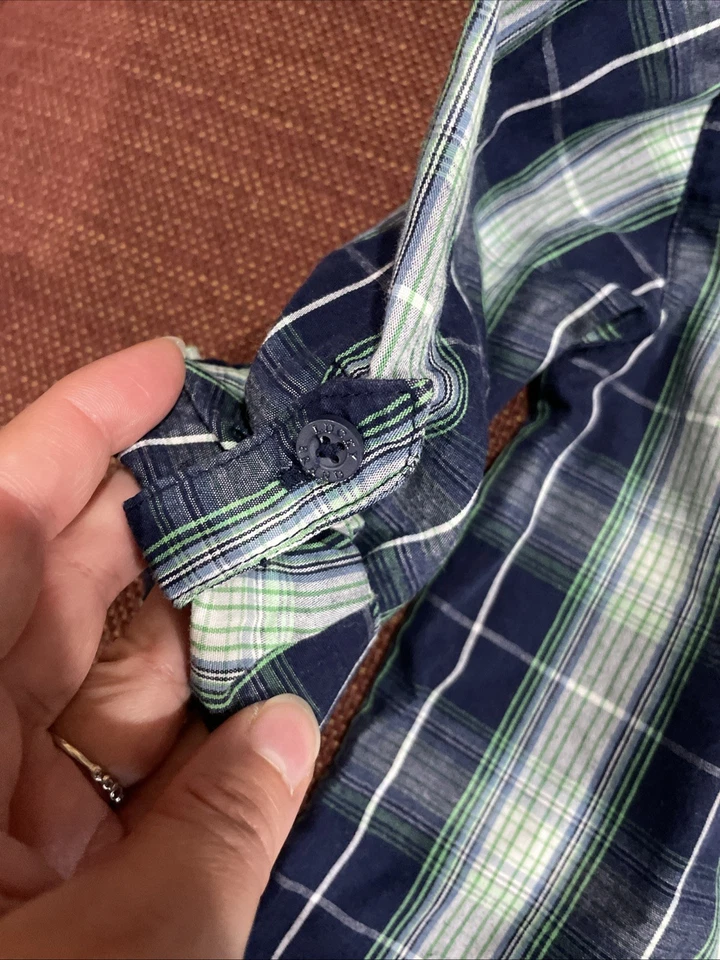 Camisa de manga larga a cuadros Lucky Brand 2t para niños Foto 4 de 4