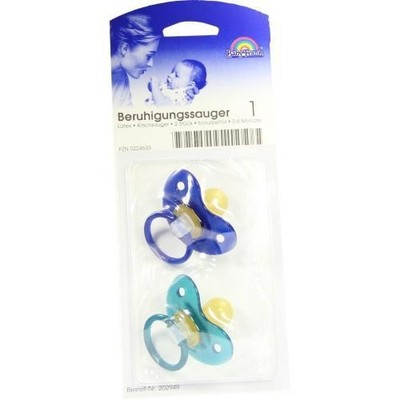 2x BERUHIGUNGSSAUGER Kirsche Lat.2-6 M.blau/petrol 2 ST