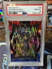 2024 Panini Select - Concourse Jayden Daniels #26 Red & Blue Shock Prizm PSA 10