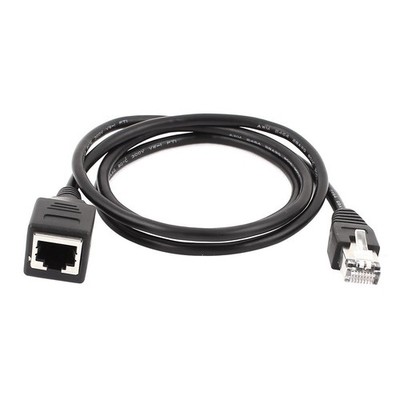 RJ45 Male to Female Extension Cable Cat5 Extension Cord 1m/3.3ft G7.23