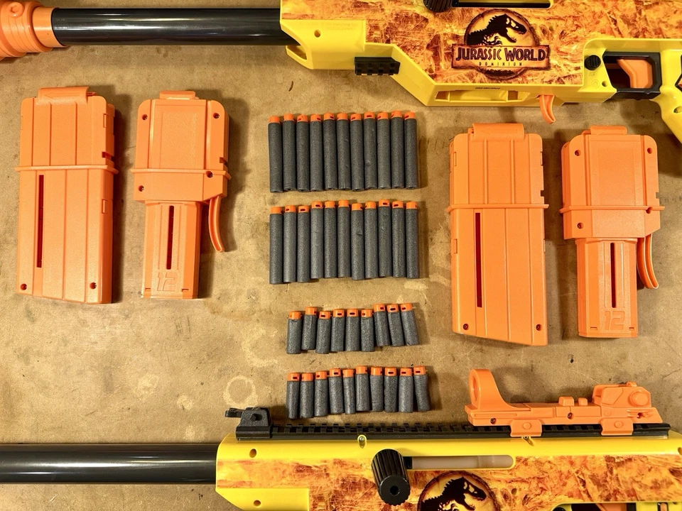 2x Adventure Force Tactical Jurassic World Pro UltimateTranquilizer Dart Blaster - Image 2 of 4