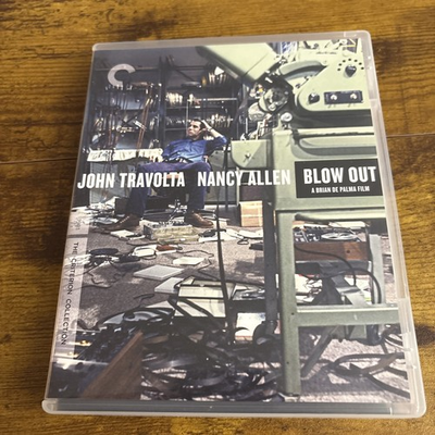 #ad Blow Out Criterion Collection Blu ray 1981 John Travolta $18.95