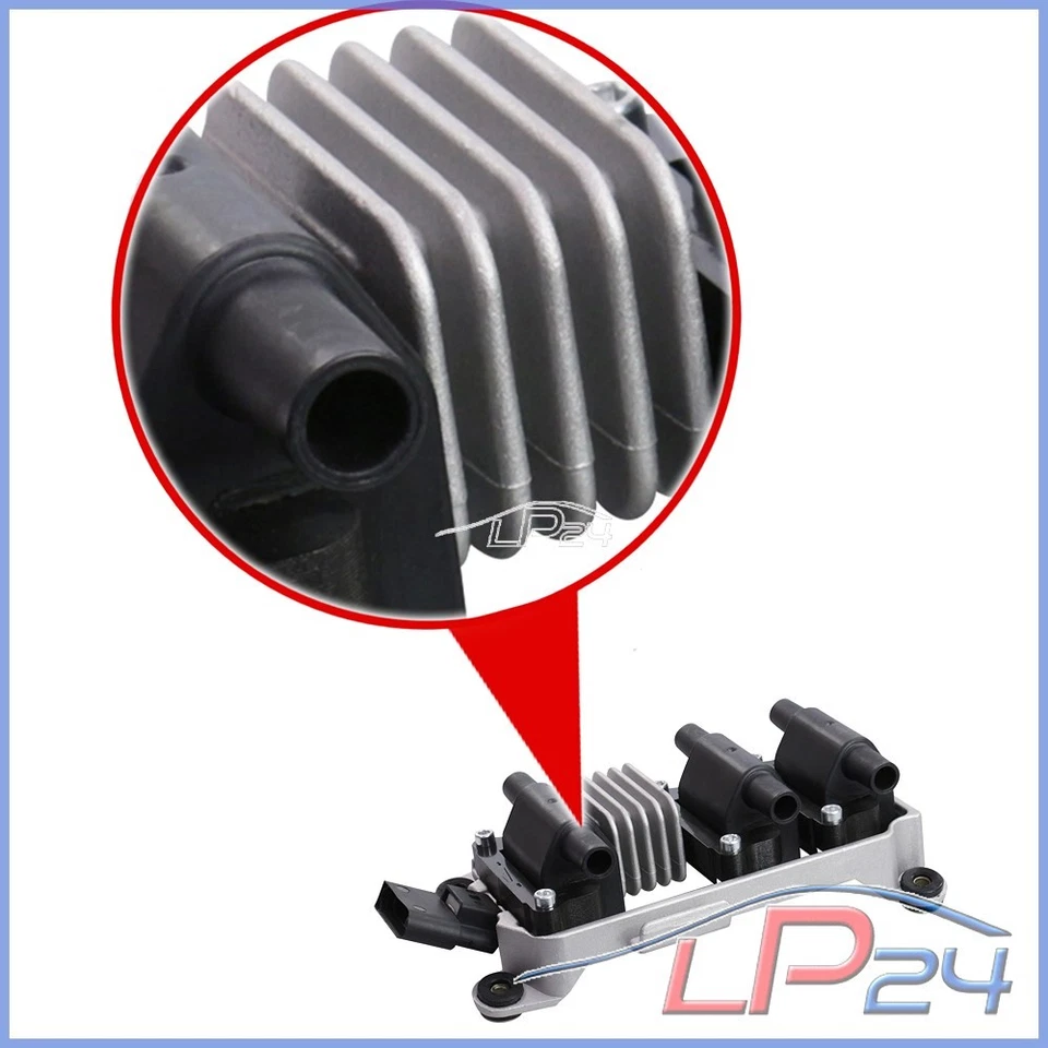 BOBINE D'ALLUMAGE POUR AUDI A4 B5 8D 2.4+2.800 B6 8E 2.4 01-04 B6 B7 8H 2.4 - Photo 4/4