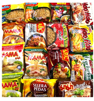 28x Yum Yum Instant Nudeln Asiatisch Hao Hao Kimchi MAMA Chicken Nudeln 14 Sort