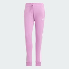 adidas women Essentials 3-Stripes Fleece Pants