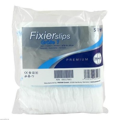 PARAM Fixierslips PREMIUM Gr.1 80-120cm 5 St
