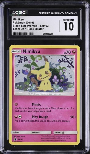 Mimikyu graded CGC 10 for sale on eBay