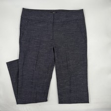 Ann Taylor Loft Pants Womens 2 Blue Marisa Dress Work Slacks Straight Career