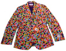 OPPOSUITS mens multicolor suit blazer jacket size 36 NWT 