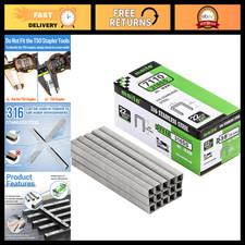 71 Series 22 Gauge Stainless Steel Upholstery Staples, 3/8-Inch Crown, 10,000 Co