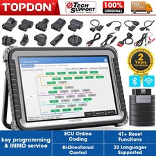 2026 Topdon Phoenix Plus Bidirectional Car Obd Diagnostic Scanner E.cu Coding