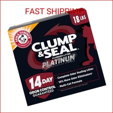 Arm  Hammer Clump  Seal Platinum Multi-Cat Complete Odor Sealing Clumping Cat