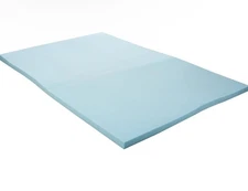 LINENSPA Memory Foam Mattress Topper 2 Inch Gel Infused Memory Foam Plush Full