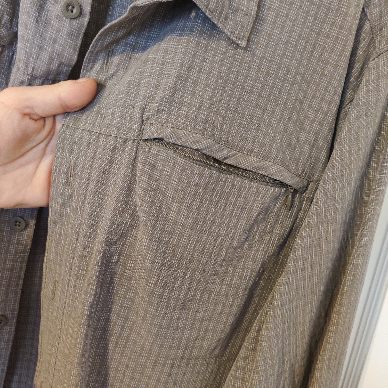 The North Face Modal/Polyester Blend Button Down … - image 7