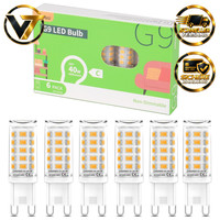 G9 LED Leuchtmittel Warmweiß 3W 2700K 480LM Ersatz FüR 40W Halogenlampe 6 StüCk