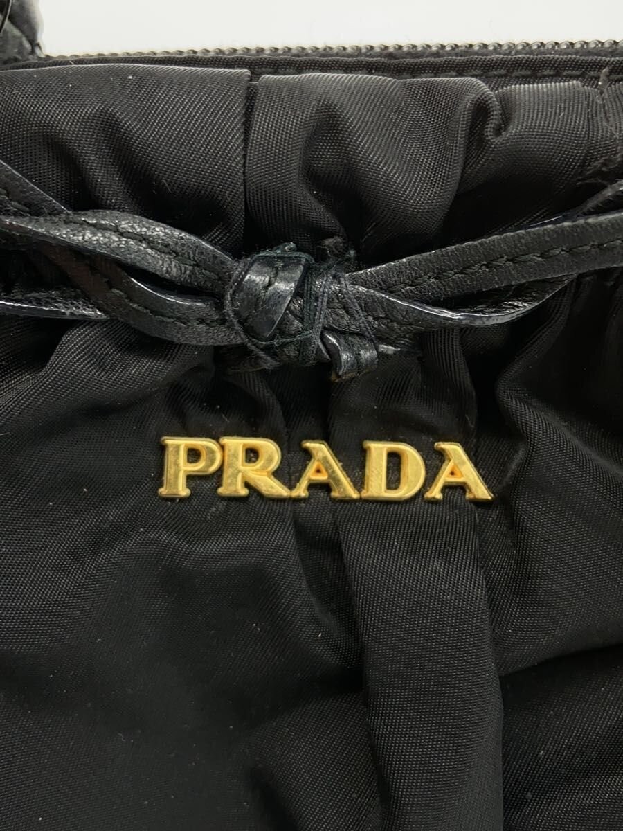 PRADA Handbag Nylon BLK Solid Missing Shoulder - image 5