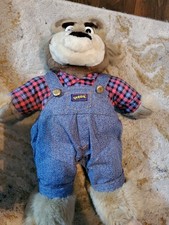 Vintage TYCO 1997 Talking Bubba Plush Bear Stuffed Animal - Fully Tested WORKS 