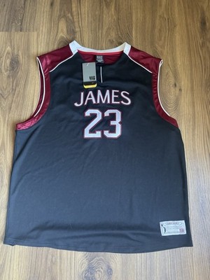 New NIKE AIR James 23 Team Basketball Jersey Lebron Men's XXL Pre Draft No Team