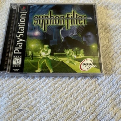 989 Studios Syphon Filter PS1 Shooter Action 1999 Manual Included