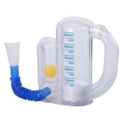 Incentive Spirometer Adult, Breathing Exercise Device for Lungs, Deep 5000ml