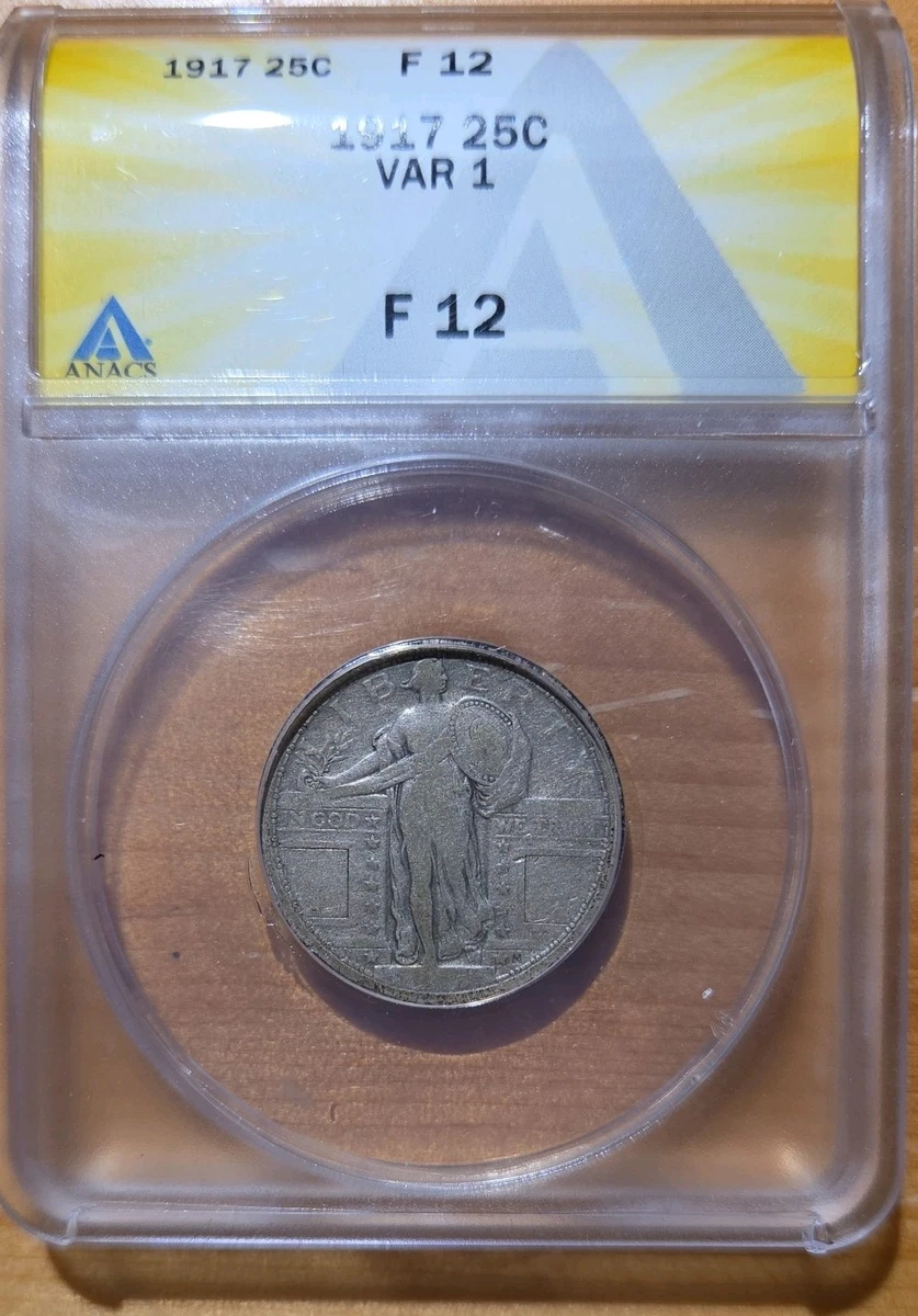 PCGS Standing Liberty US Quarters 1917 for sale | eBay