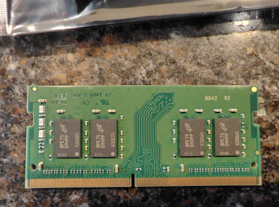 Kingston 8GB DDR4-2400 (1200 MHz) SODIMM Memory - CBD24D4S7S8ME-8 - Image 3 of 4