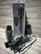 INFINITIPRO BY CONAIR Hot Air Styling Brush Set with 2-Inch and 1.5-Inch Bristle