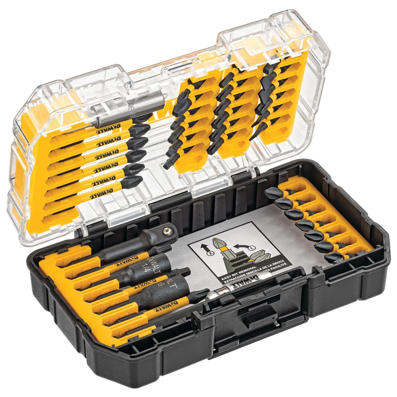 DEWALT Screwdriver Bit Set, 40 Pcs. Impact Ready, FlexTorq Impact Driver Bit Set