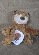 Zoobies Eric Carle Brown Bear Plush Storybook 11"