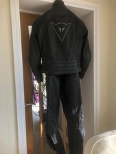 Dainese motorcycle 2 piece leather suit