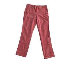 GAP Girlfriend Chino Pants Coral Pink Women's Size 8 Straight Leg