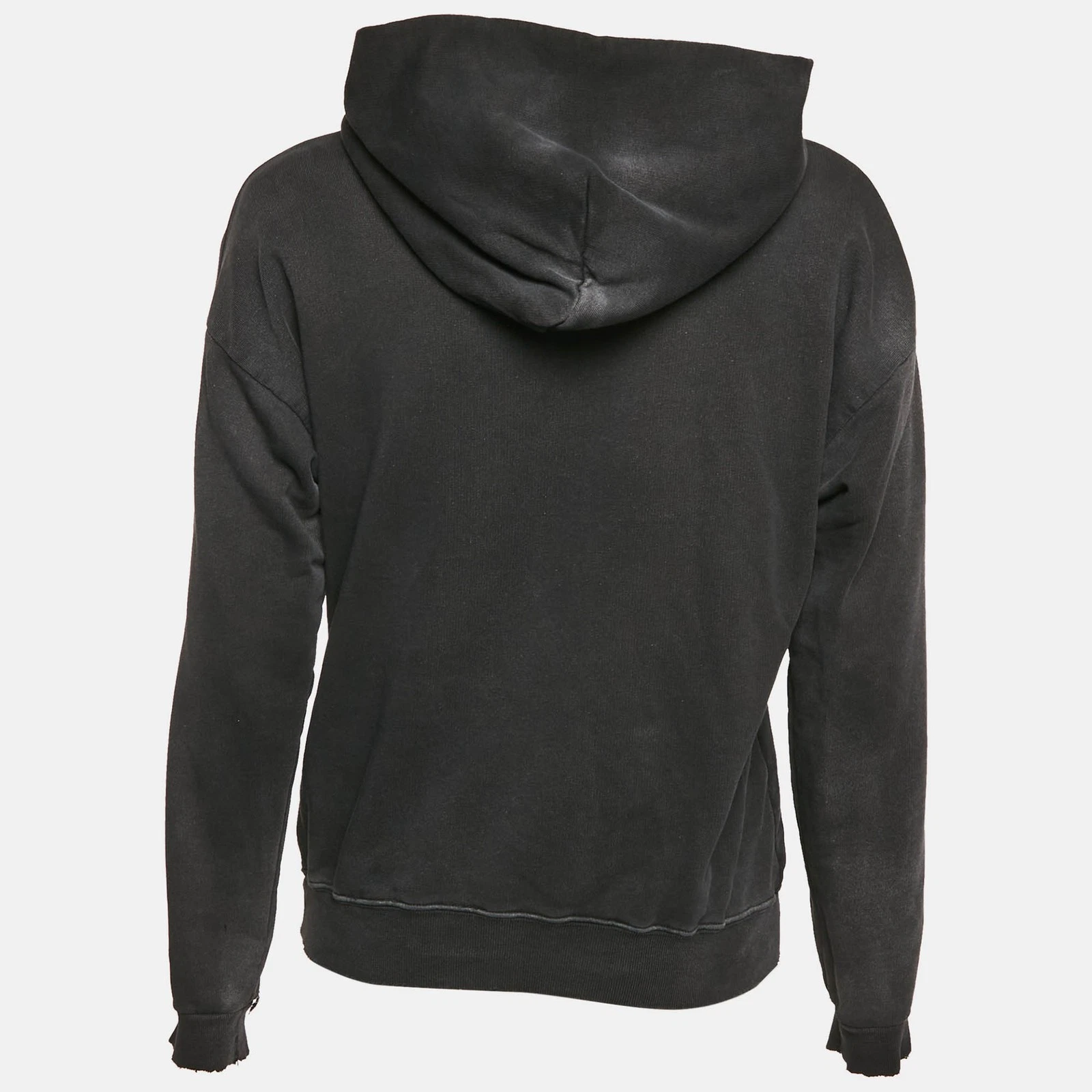 Givenchy Felpa con Cappuccio Grigio Sbiadito Cotone Invecchiato M