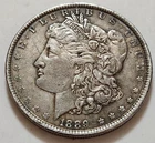 1889 Morgan Silver Dollar 50c 90% Silver Philadelphia        X36