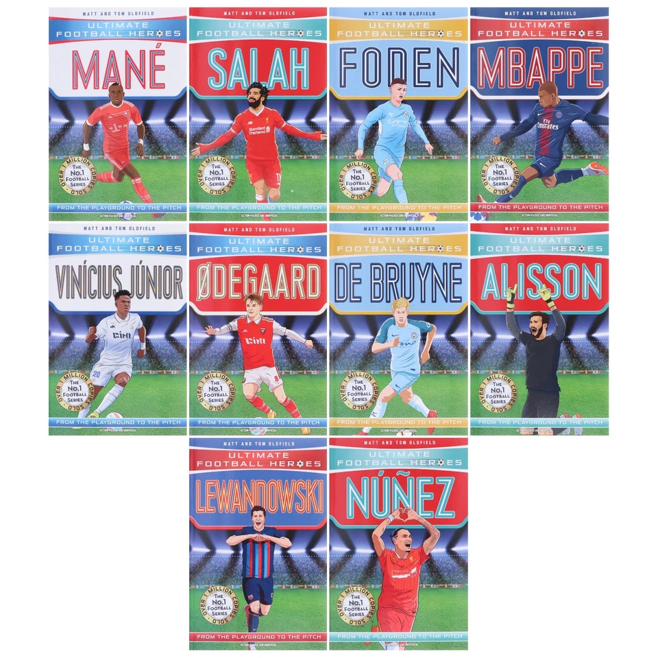 Ultimate Football Heroes Series 2 : 10 Books Collection Set - Ages 7-12 - PB - Image 2 of 4