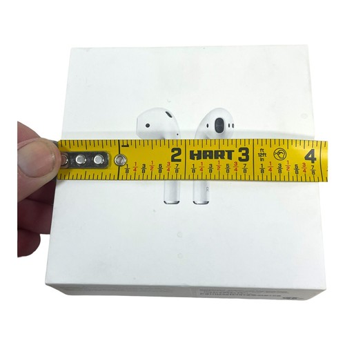 Apple AirPods BOITE DE VENTE AU DÉTAIL VIDE UNIQUEMENT **PAS D’AIRPODS** 4” X 4” X 1” de remplacement - Photo 5/7