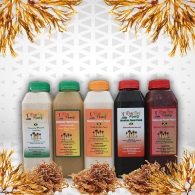 Sea Moss Power Punch 6 pack 16oz and more