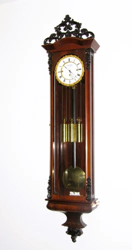 VIENNA WALL CLOCK BIEDERMEIER REGULATOR GRAND SONNERIE, Circa 1848-50