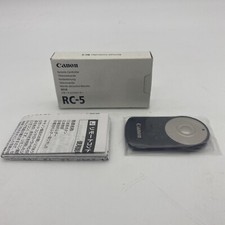 Canon Wireless Remote Controller RC-5 GENUINE in Original Box Instructions - NEW