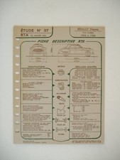 Revue technique Renault FREGATE